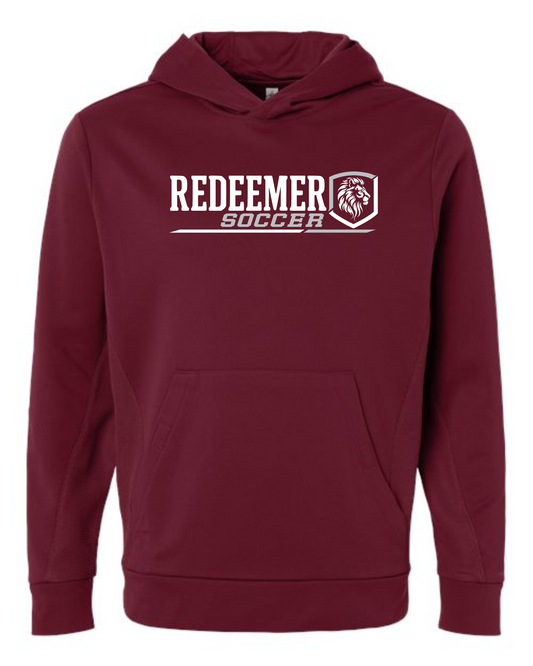 Maroon Performance Tech Fleece Hoodie